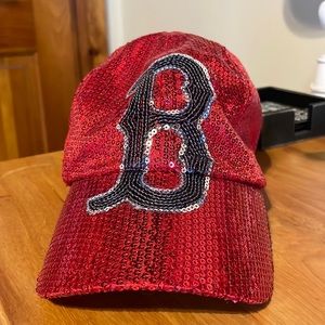 VS Pink 47 Sequin Boston Red Sox Hat